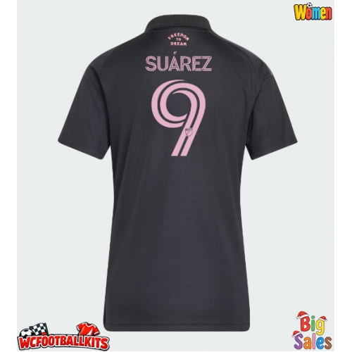 Inter Miami Luis Suarez #9 Replica Away Stadium Shirt for Women 2026-27 Short Sleeve